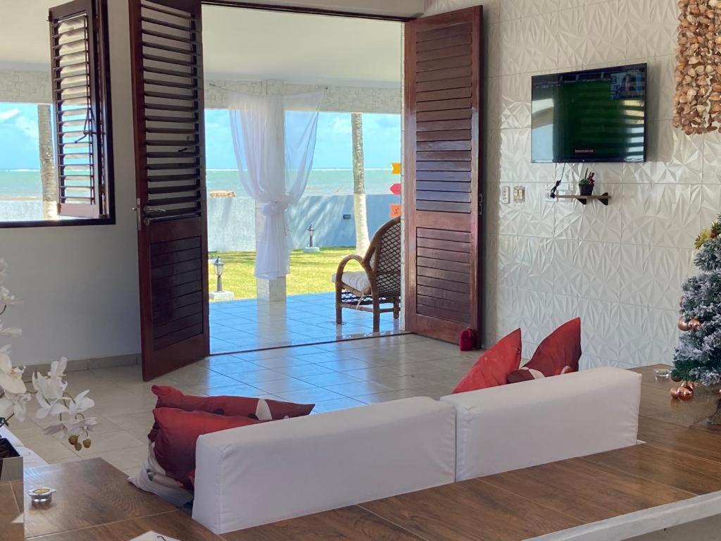 Casa Pe Na Areia Villa São José da Coroa Grande Dış mekan fotoğraf