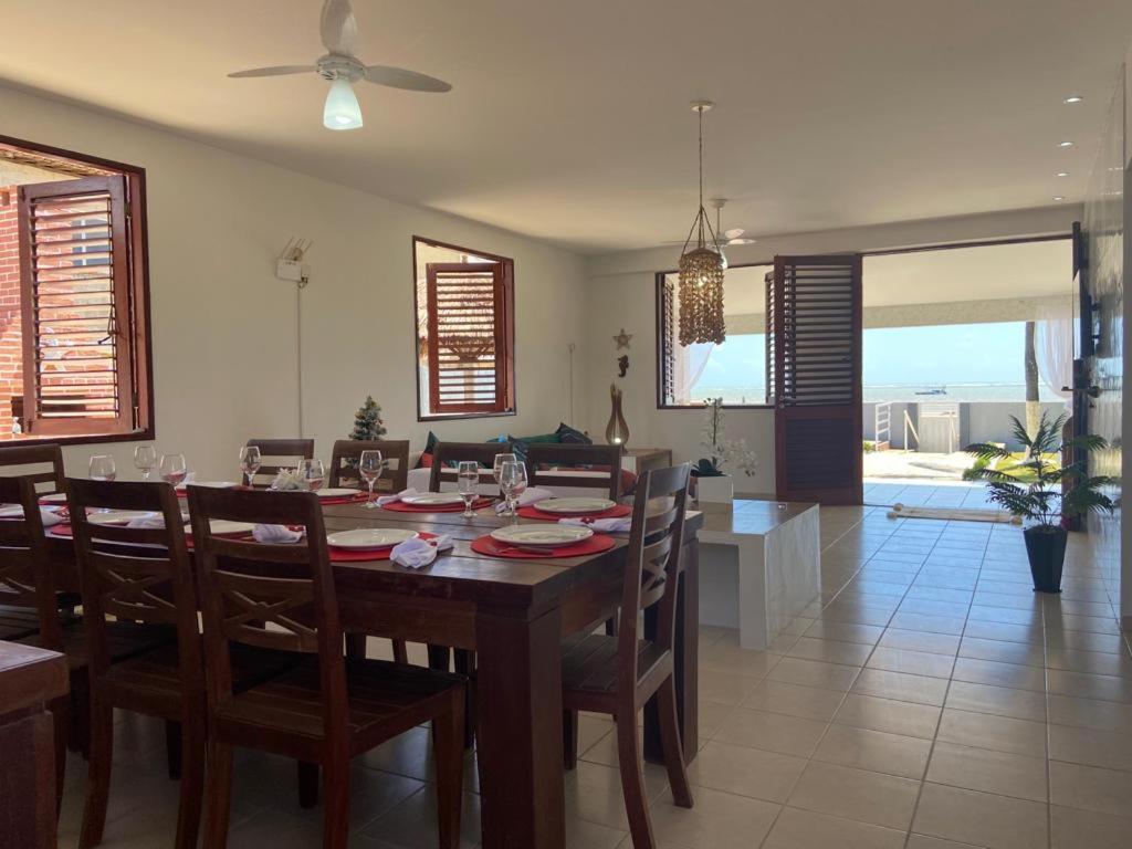 Casa Pe Na Areia Villa São José da Coroa Grande Dış mekan fotoğraf